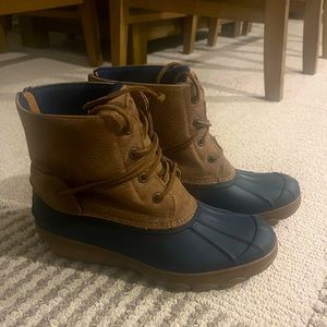 Sperry Blue Saltwater Duck Boots